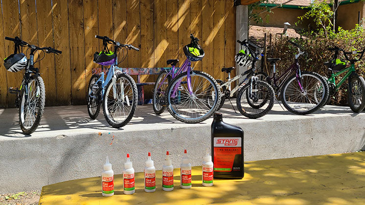 Sealant ready for use at the Center of Southwest Culture