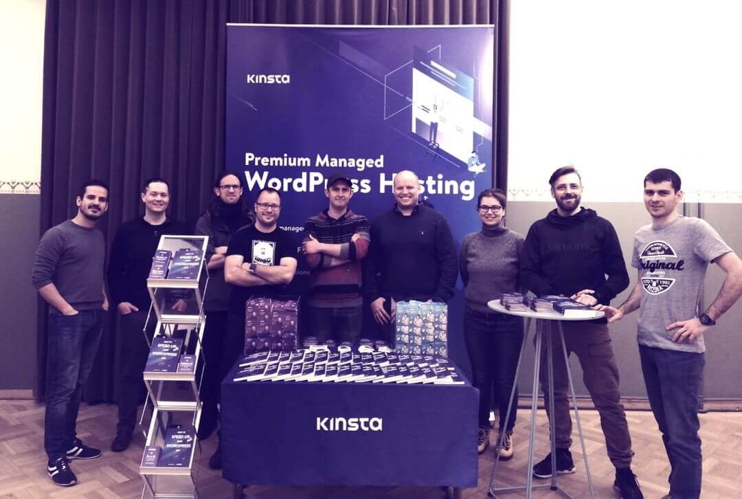 El equipo de Kinsta en WordCamp Nordic